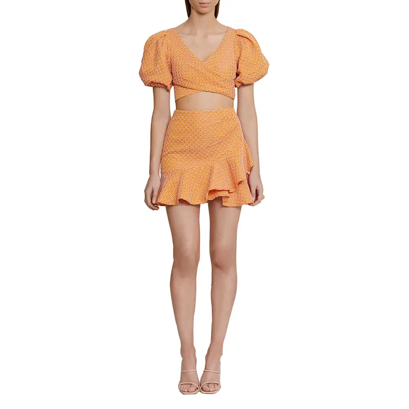 SS2385 Micro Cotton Cut Out Shirt Button Up Blouse, trumpet Skirts Featured Image