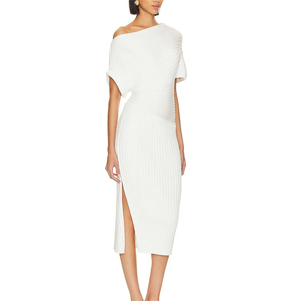 765 Cotton Rib Dress