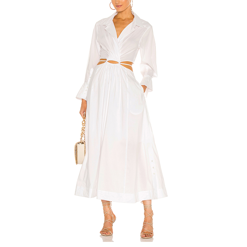 SS2375 Linen Cotton Tied Top Vest and Loose Straight Pants Mid waistband (2)