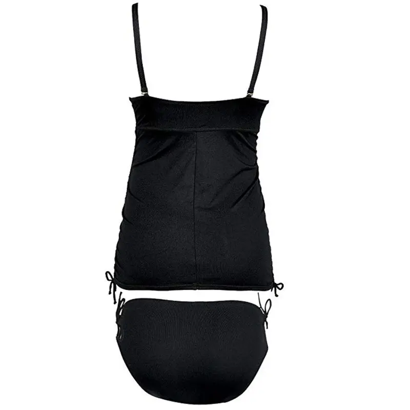 SS230709 Recycled Solid color split summer pregnant women two-piece bikini swimsuit (1)