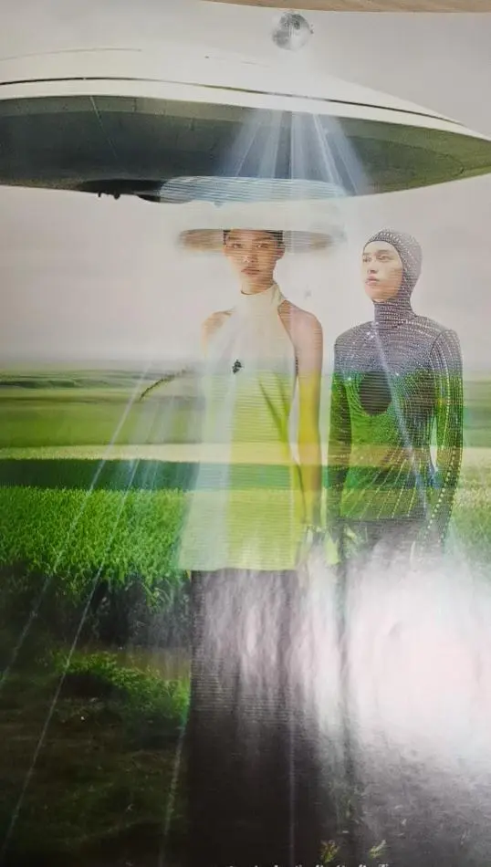 Fashion is not limited to fabrics
